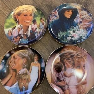 Elegant Commemorative Plate with Iconic Portraits